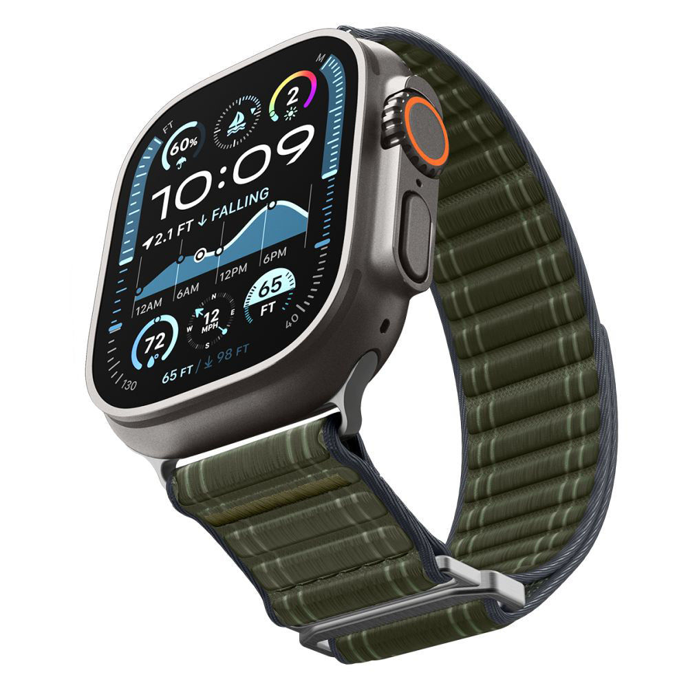 Spigen WBF0 Strap for Apple Watch 49mm / 46mm / 45mm / 44mm Series, Green AMP10142