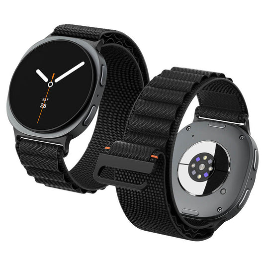 Spigen WBF1 Strap for Samsung Galaxy Watch9 / Watch8 / Watch8 Classic Series, Black AMP11607