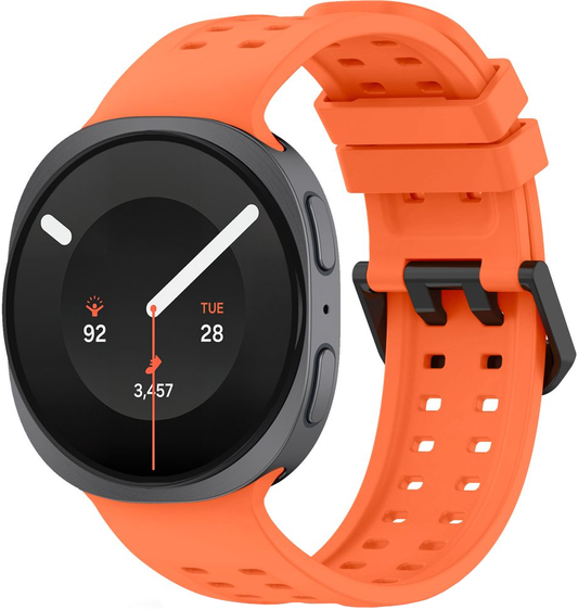 Λουράκι Tech-Protect Silicone Air για Samsung Galaxy Watch9 / Watch8 / Watch8 Classic Series, Πορτοκαλί