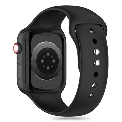 Λουράκι Tech-Protect Silicone για Apple Watch 49mm / 46mm / 45mm / 44mm / 42mm Series, Μαύρο