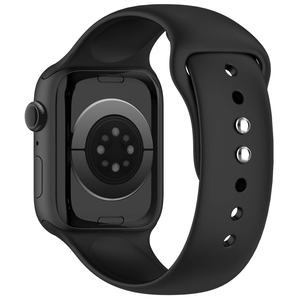 Λουράκι Tech-Protect Silicone για Apple Watch 49mm / 46mm / 45mm / 44mm Series, Μαύρο