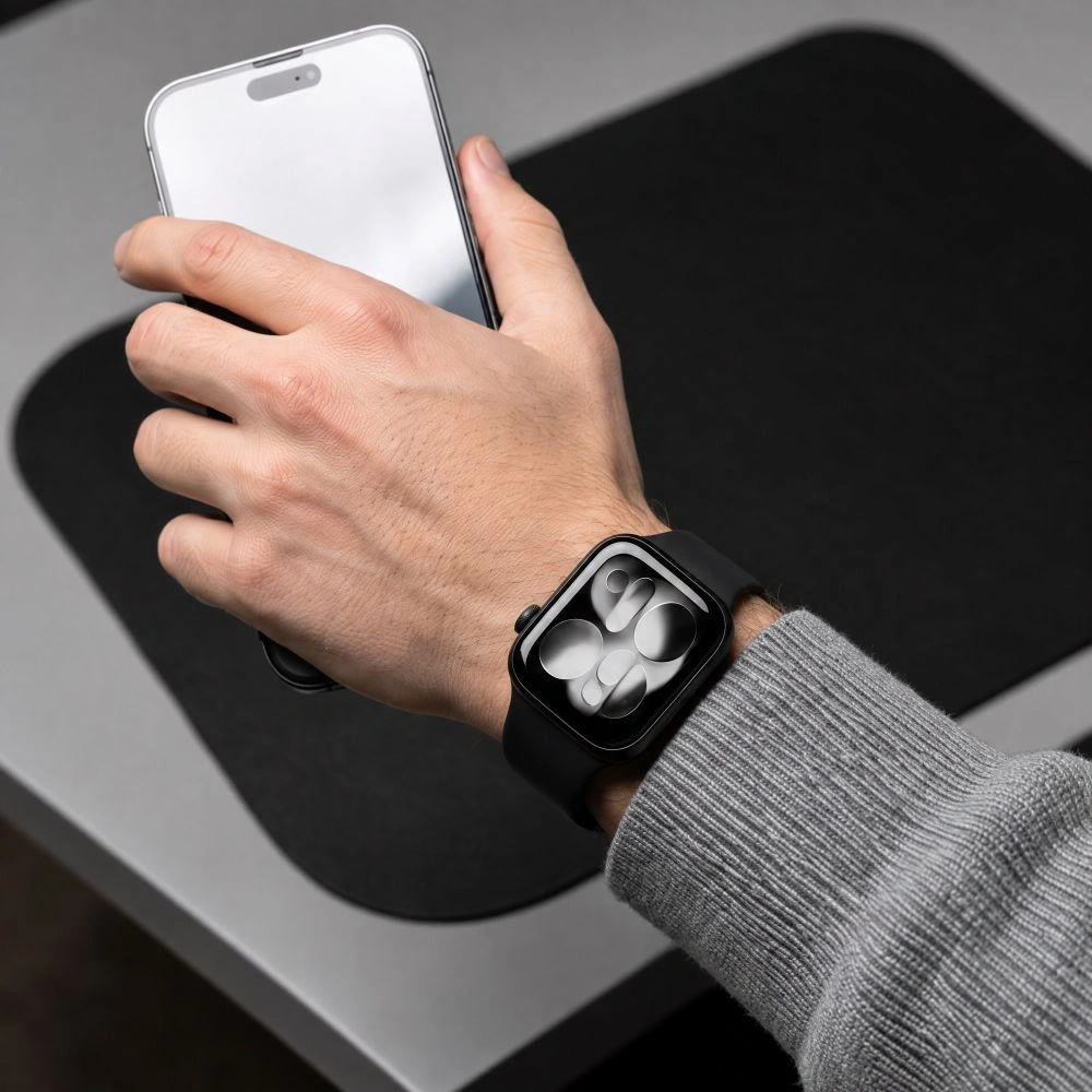 Λουράκι Tech-Protect Silicone για Apple Watch 49mm / 46mm / 45mm / 44mm Series, Μαύρο