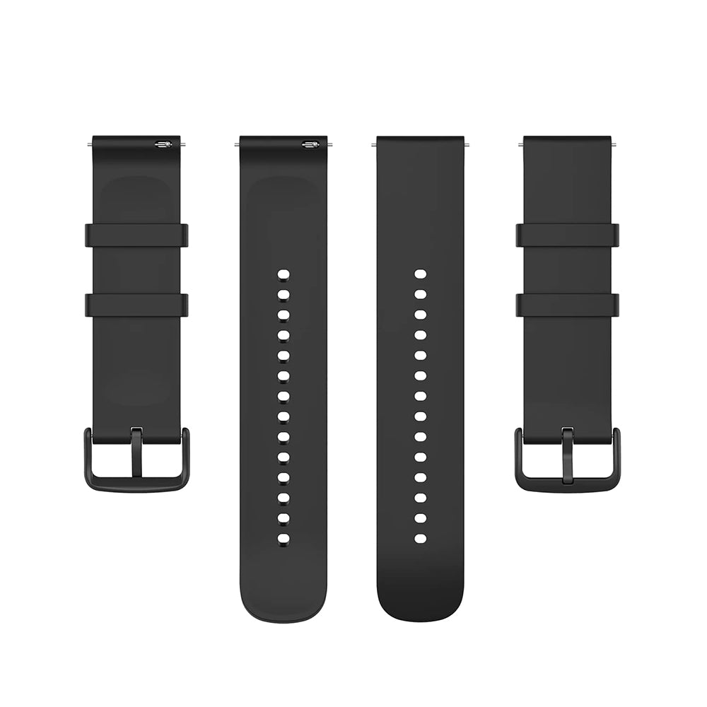 Λουράκι Techsuit W001 για Samsung Galaxy Watch / Huawei Watch Series, Μαύρο