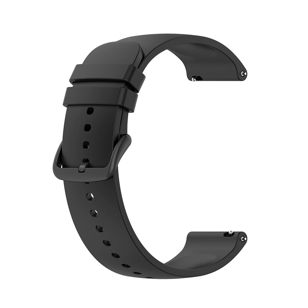 Λουράκι Techsuit W001 για Samsung Galaxy Watch / Huawei Watch Series, Μαύρο