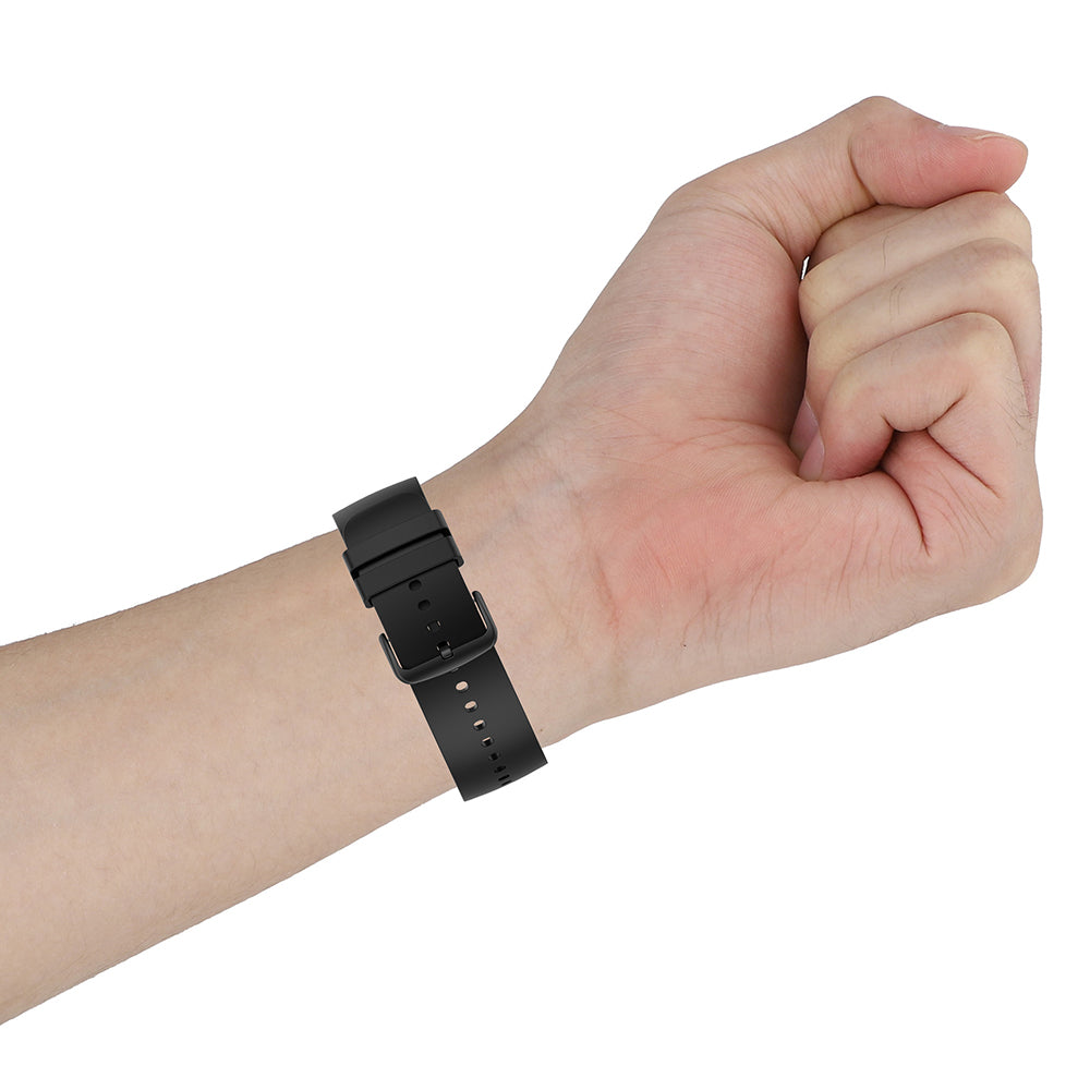 Λουράκι Techsuit W001 για Samsung Galaxy Watch / Huawei Watch Series, Μαύρο