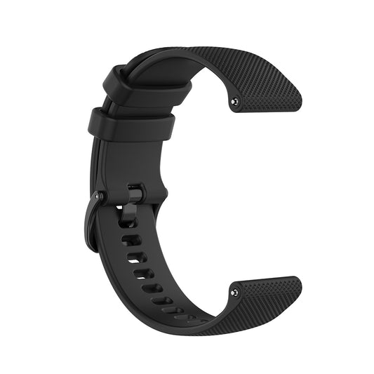 Techsuit W006 Strap for Samsung Galaxy Watch / Huawei Watch Series, 20mm, Black