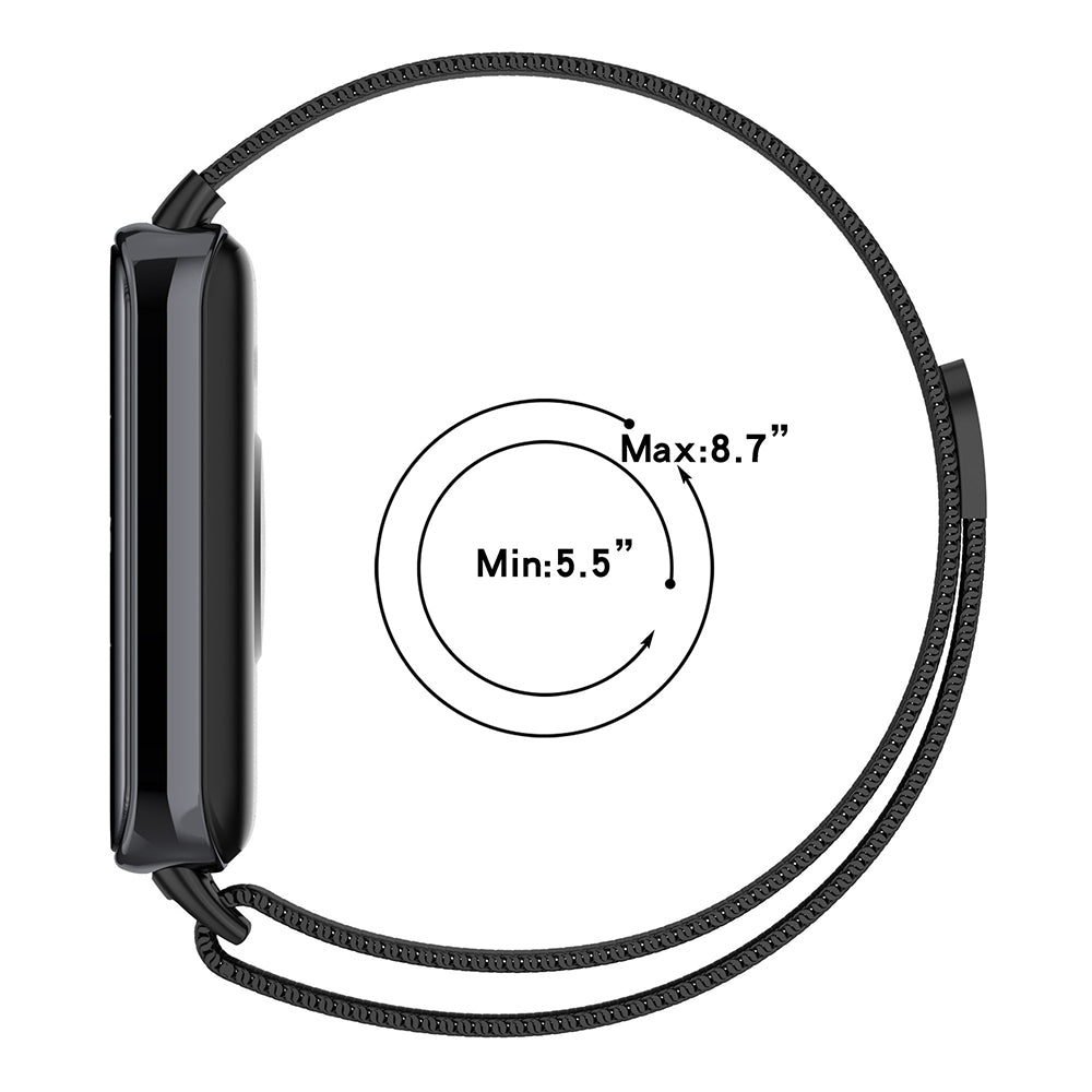Λουράκι Techsuit W009 για Honor Band 9, Ασημί