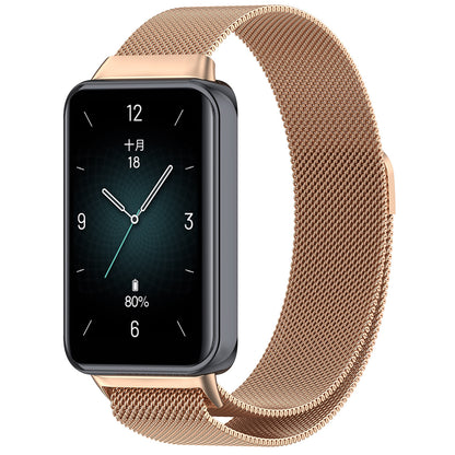 Λουράκι Techsuit W009 για Honor Band 9, Ροζ Χρυσό