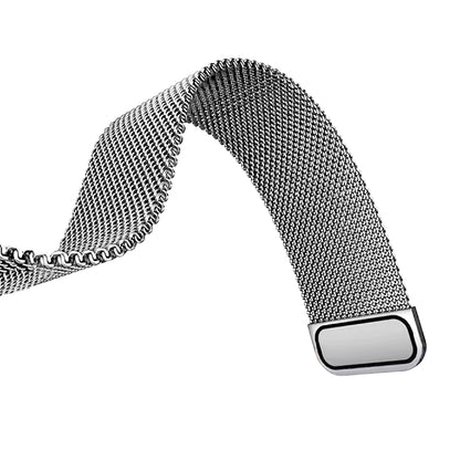 Techsuit W009 Strap for Samsung Galaxy Fit3 R39M, Silver