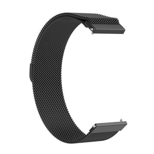 Λουράκι Techsuit W009 για Samsung Galaxy Watch / Huawei Watch Series, 22mm, Μαύρο