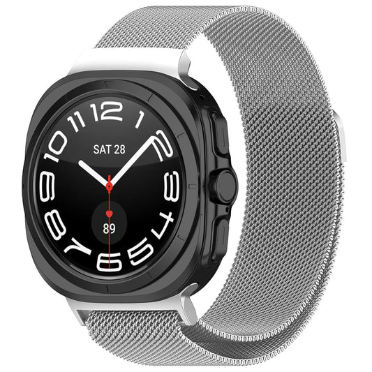 Techsuit W009 Strap for Samsung Galaxy Watch Ultra Series, Silver