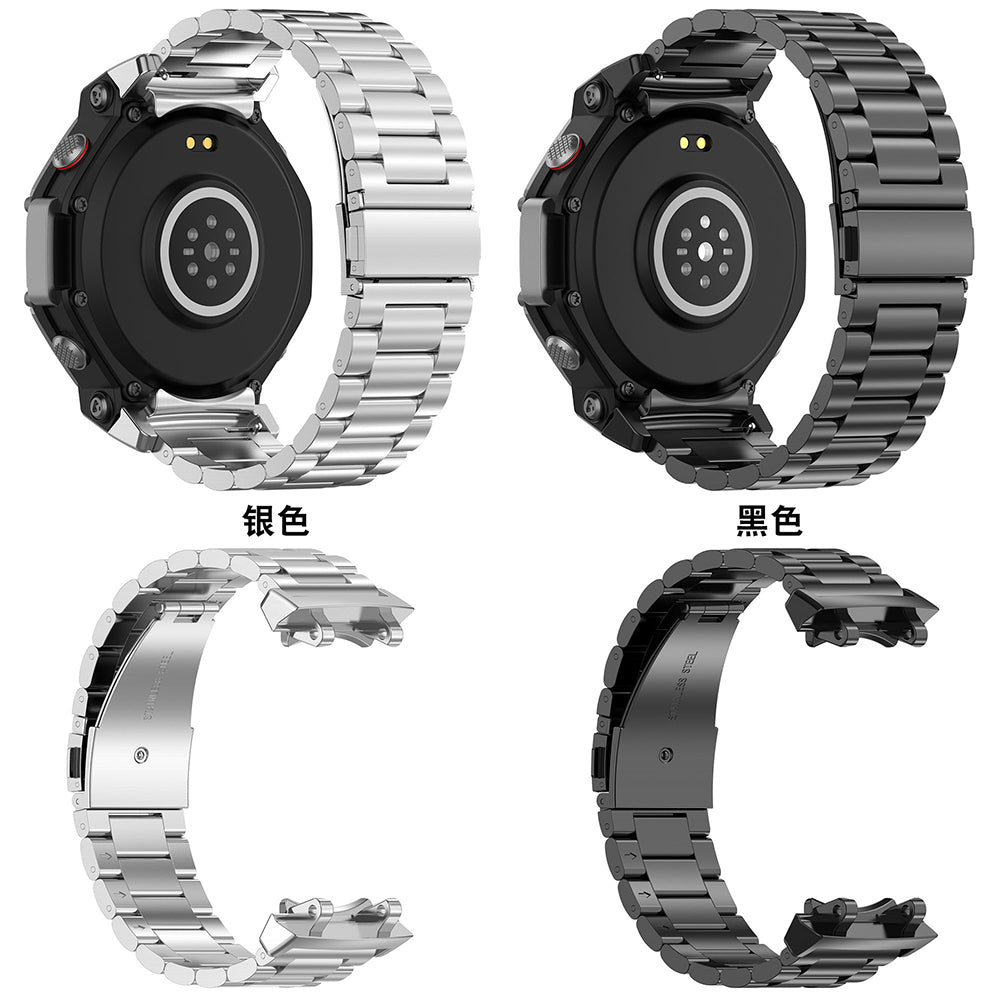 Λουράκι Techsuit W010 για Amazfit T-Rex 3, Ασημί