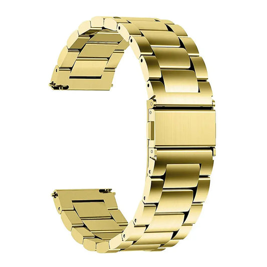Techsuit W010 Strap for Samsung Galaxy Watch / Huawei Watch Series, 20mm, Gold