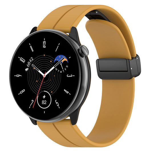 Techsuit W011 Strap for Huawei Watch / Garmin Watch Series, 18mm, Yellow