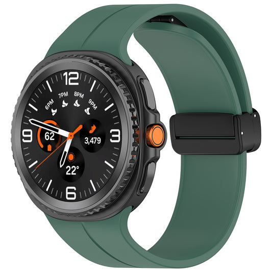 Techsuit W011 Strap for Samsung Galaxy Watch9 / Watch8 / Watch8 Classic Series, Dark Green