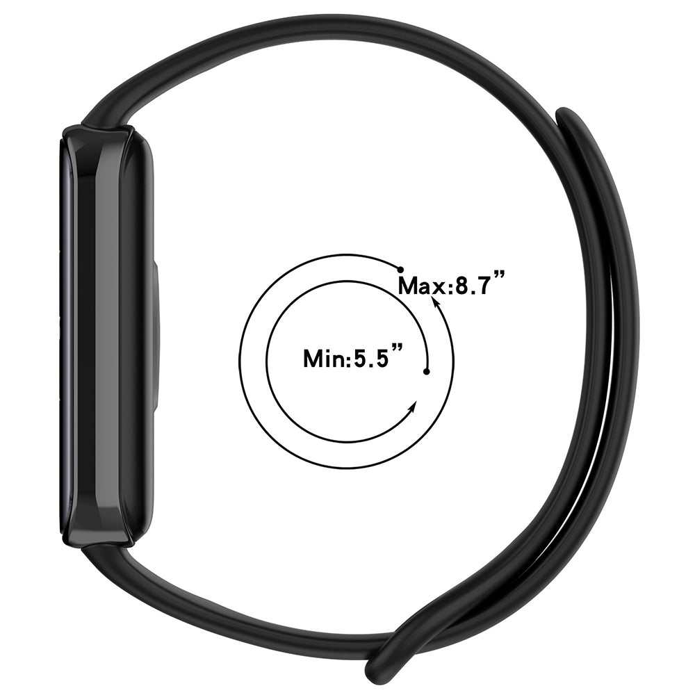 Λουράκι Techsuit W014 για Honor Band 9, Μωβ