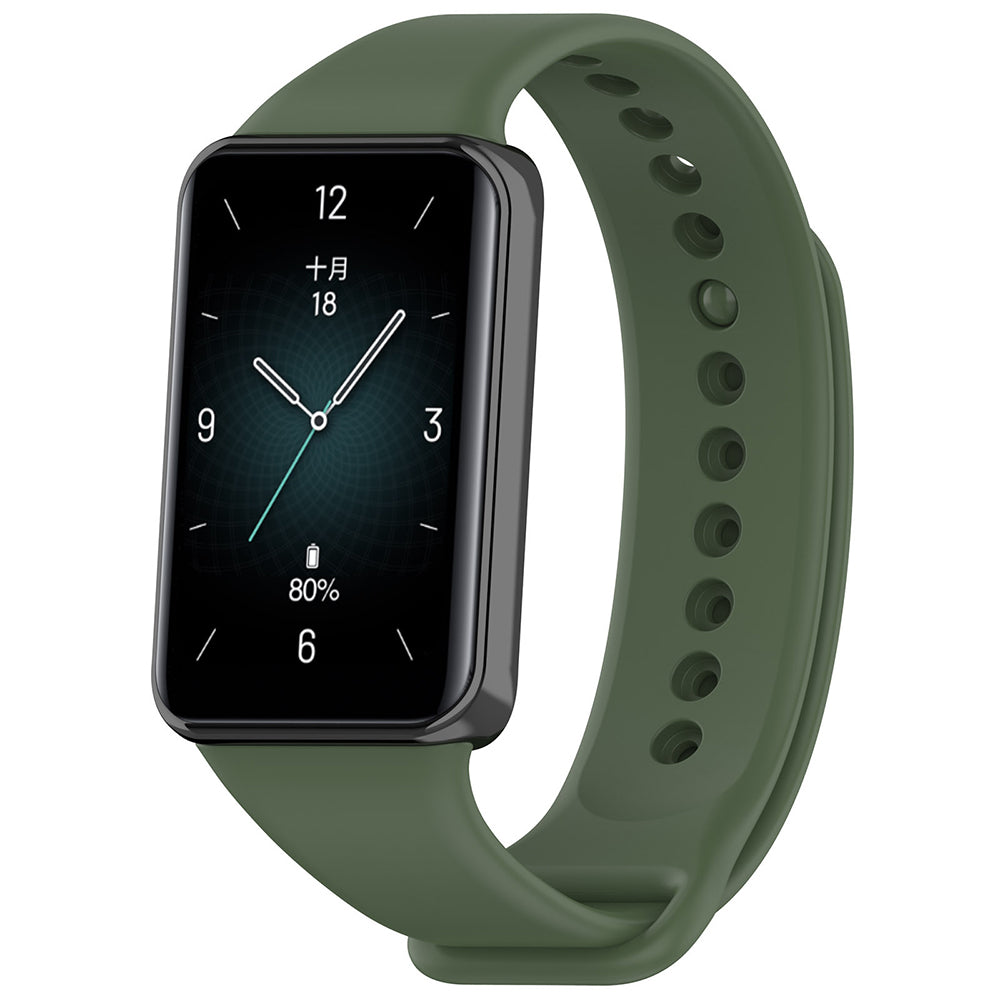 Λουράκι Techsuit W014 για Honor Band 9, Σκούρο Πράσινο