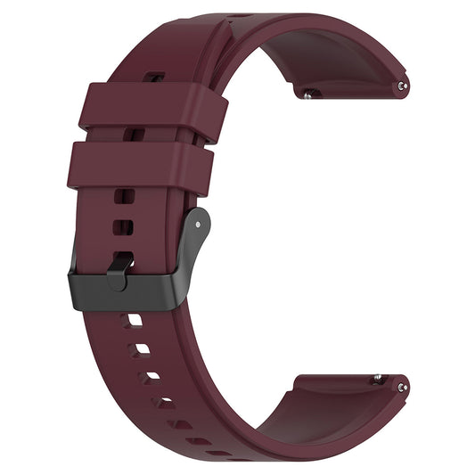 Techsuit W026 Strap for Samsung Galaxy Watch / Huawei Watch Series, 20mm, Burgundy