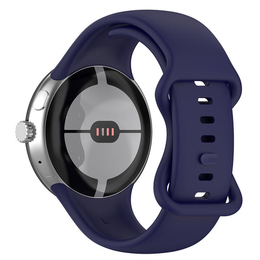 Techsuit W031 Strap for Google Pixel Watch 4 41mm / Watch 3 41mm / Watch 2 / Watch, Navy Blue