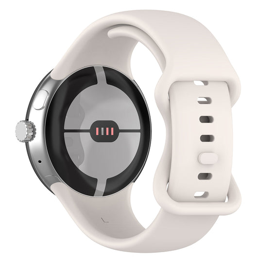 Λουράκι Techsuit W031 για Google Pixel Watch 4 41mm / Watch 3 41mm / Watch 2 / Watch, Κρεμ