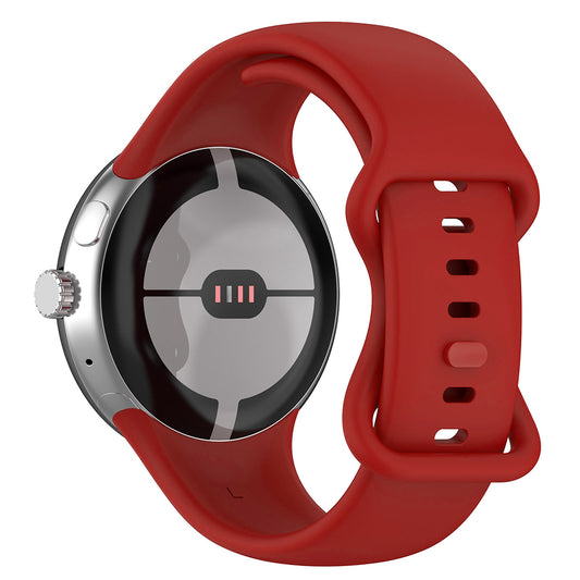 Λουράκι Techsuit W031 για Google Pixel Watch 4 41mm / Watch 3 41mm / Watch 2 / Watch, Κόκκινο