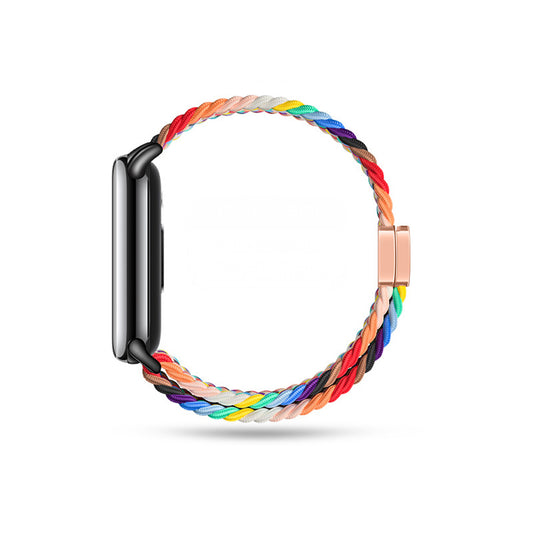Λουράκι Techsuit W032 για Xiaomi Smart Band 9 / 8, Ροζ