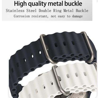 Techsuit W038 Strap for Apple Watch 49mm / 46mm / 45mm / 44mm / 42mm Series, Yellow