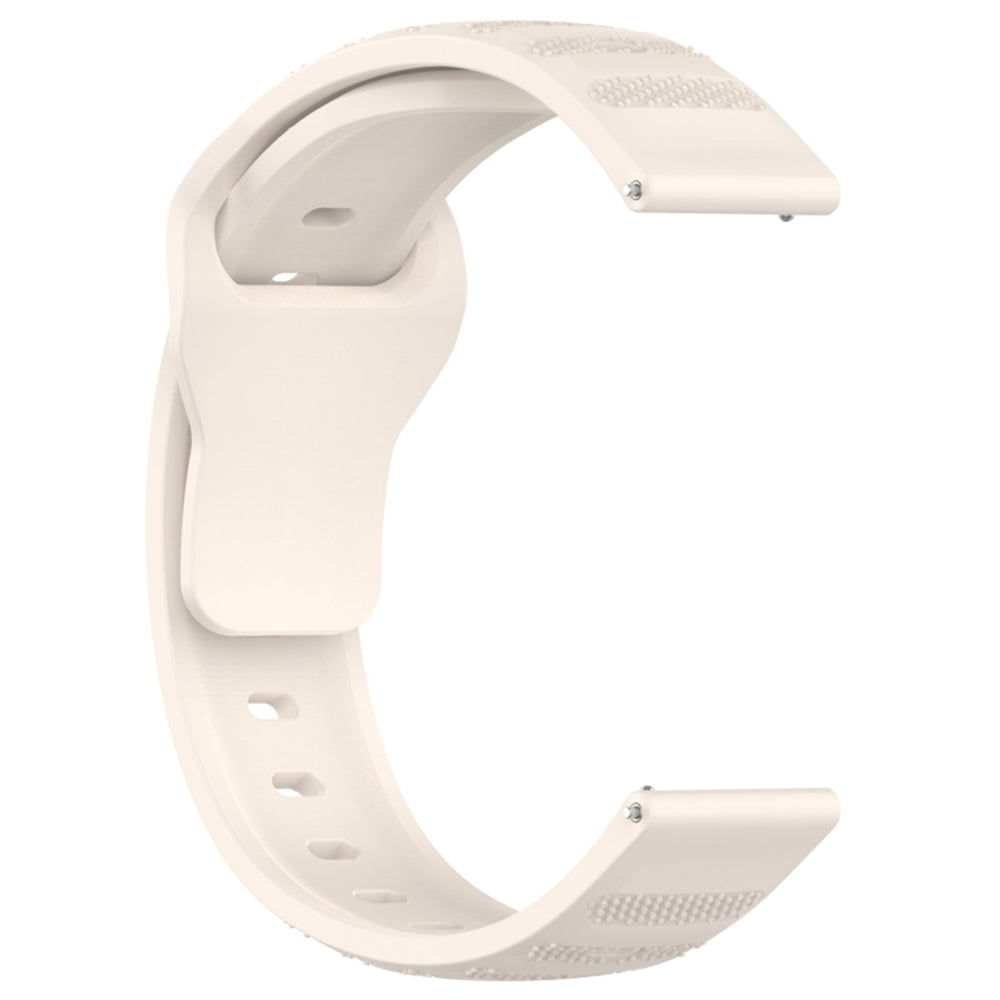Techsuit W050 Strap for Samsung Galaxy Watch / Huawei Watch Series, 20mm, Beige