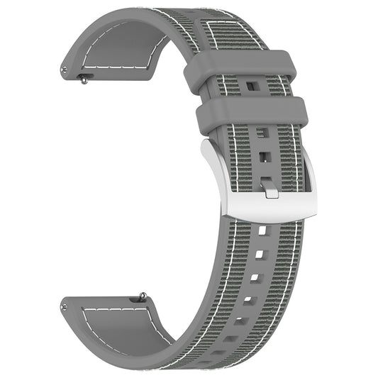 Λουράκι Techsuit W051 για Huawei Watch / Xiaomi Watch Series, 22mm, Γκρι