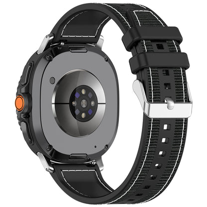 Techsuit W051 Strap for Samsung Galaxy Watch9 / Watch8 / Watch8 Classic Series, Black