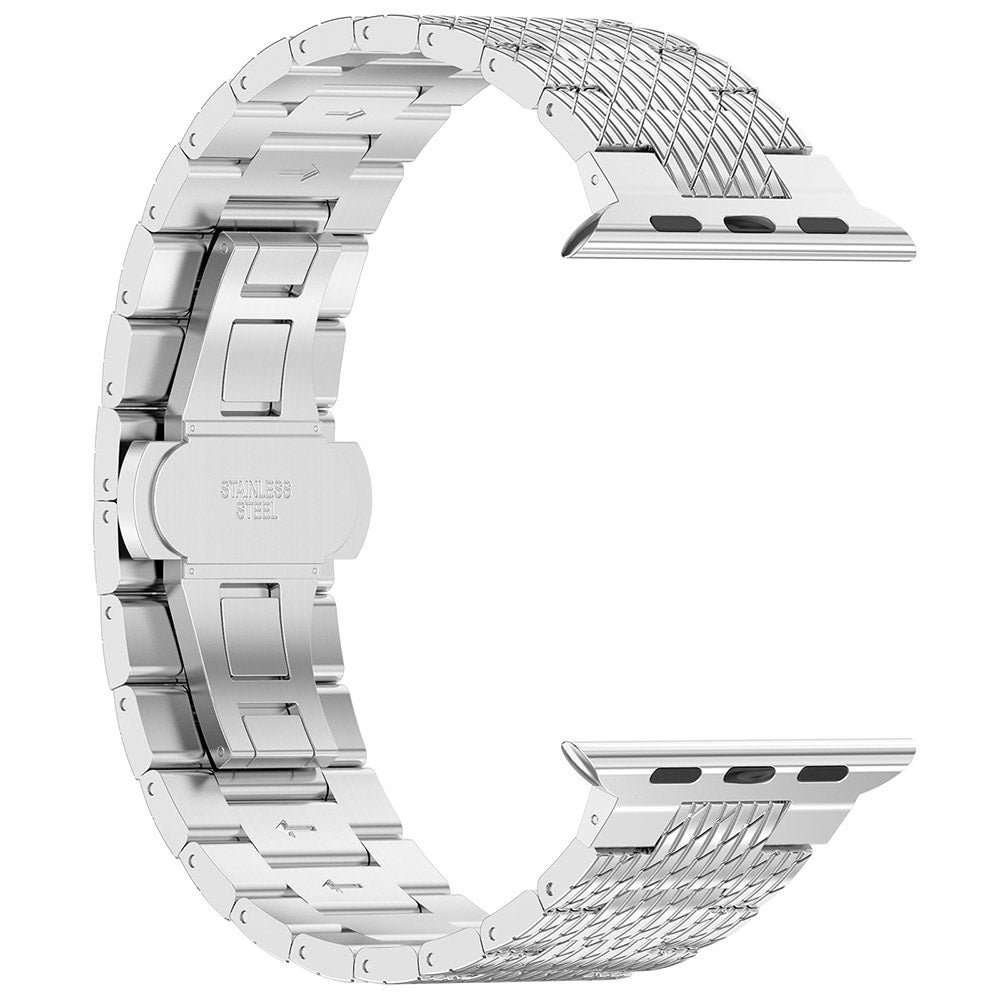 Techsuit W052 Strap for Apple Watch 42mm / 41mm / 40mm / 38mm Series, Silver