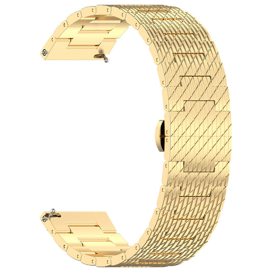 Λουράκι Techsuit W052 για Huawei Watch / Xiaomi Watch Series, 22mm, Χρυσό