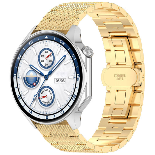 Λουράκι Techsuit W052 για Huawei Watch / Xiaomi Watch Series, 22mm, Χρυσό
