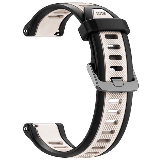 Techsuit W053 Strap for Huawei Watch / Garmin Watch Series, 18mm, Beige