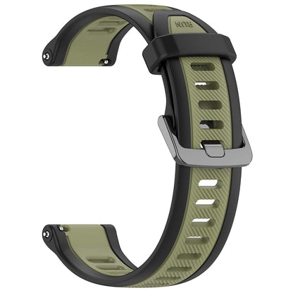 Techsuit W053 Strap for Huawei Watch / Garmin Watch Series, 18mm, Khaki