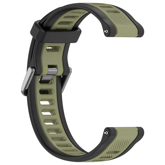 Techsuit W053 Strap for Huawei Watch / Garmin Watch Series, 18mm, Khaki