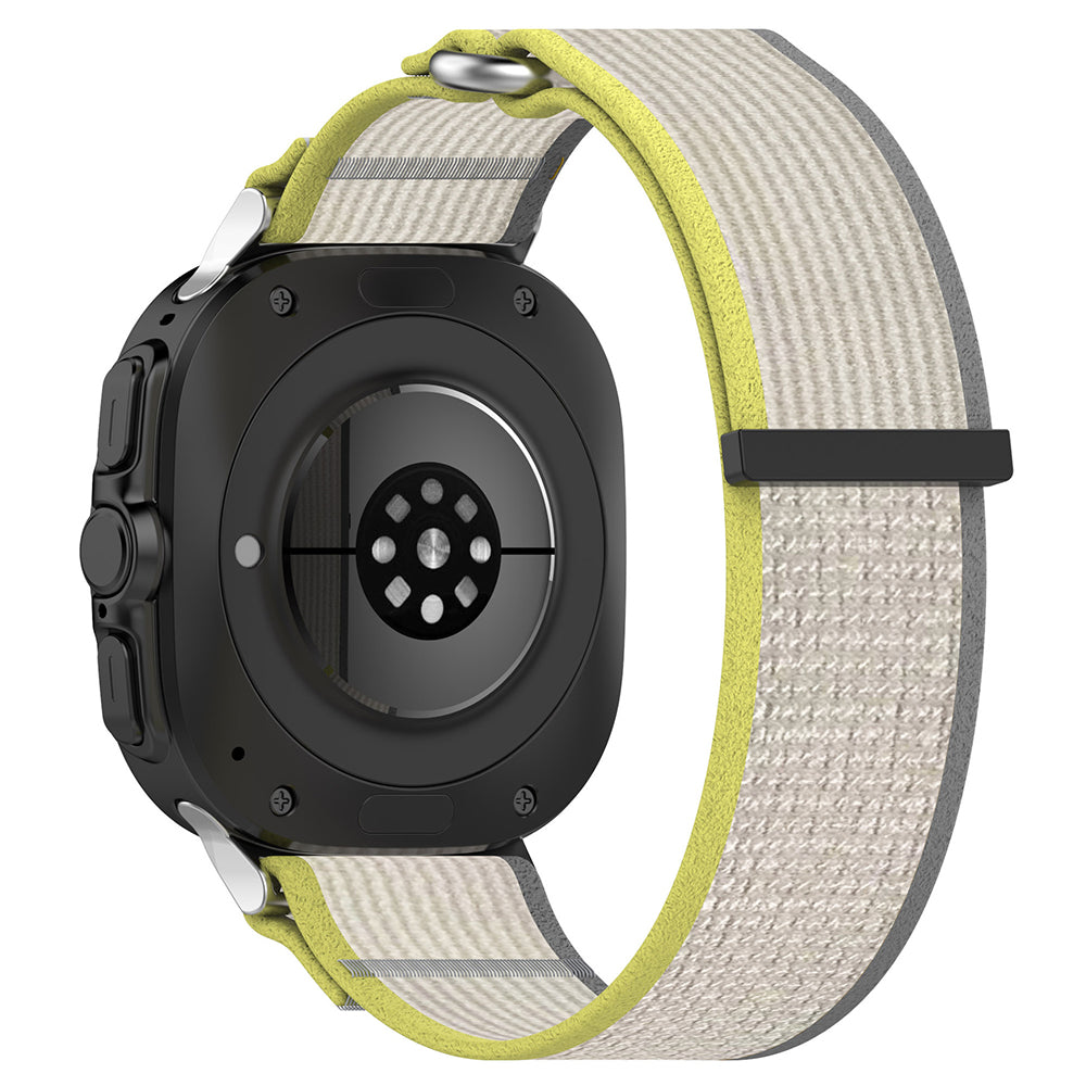 Λουράκι Techsuit W054 για Samsung Galaxy Watch Ultra Series, Κίτρινο Γκρι