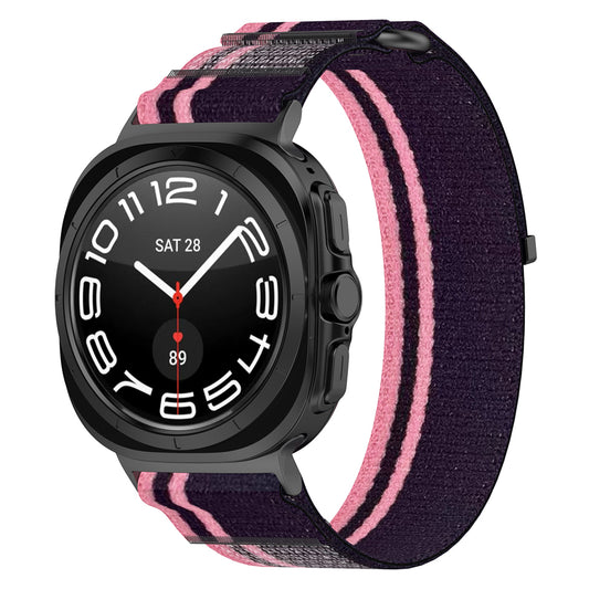 Techsuit W054 Strap for Samsung Galaxy Watch Ultra Series, Black Pink