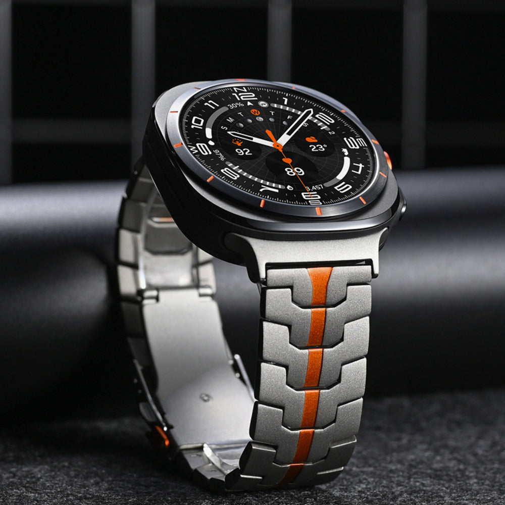 Techsuit W063 Strap for Samsung Galaxy Watch Ultra Series, Silver