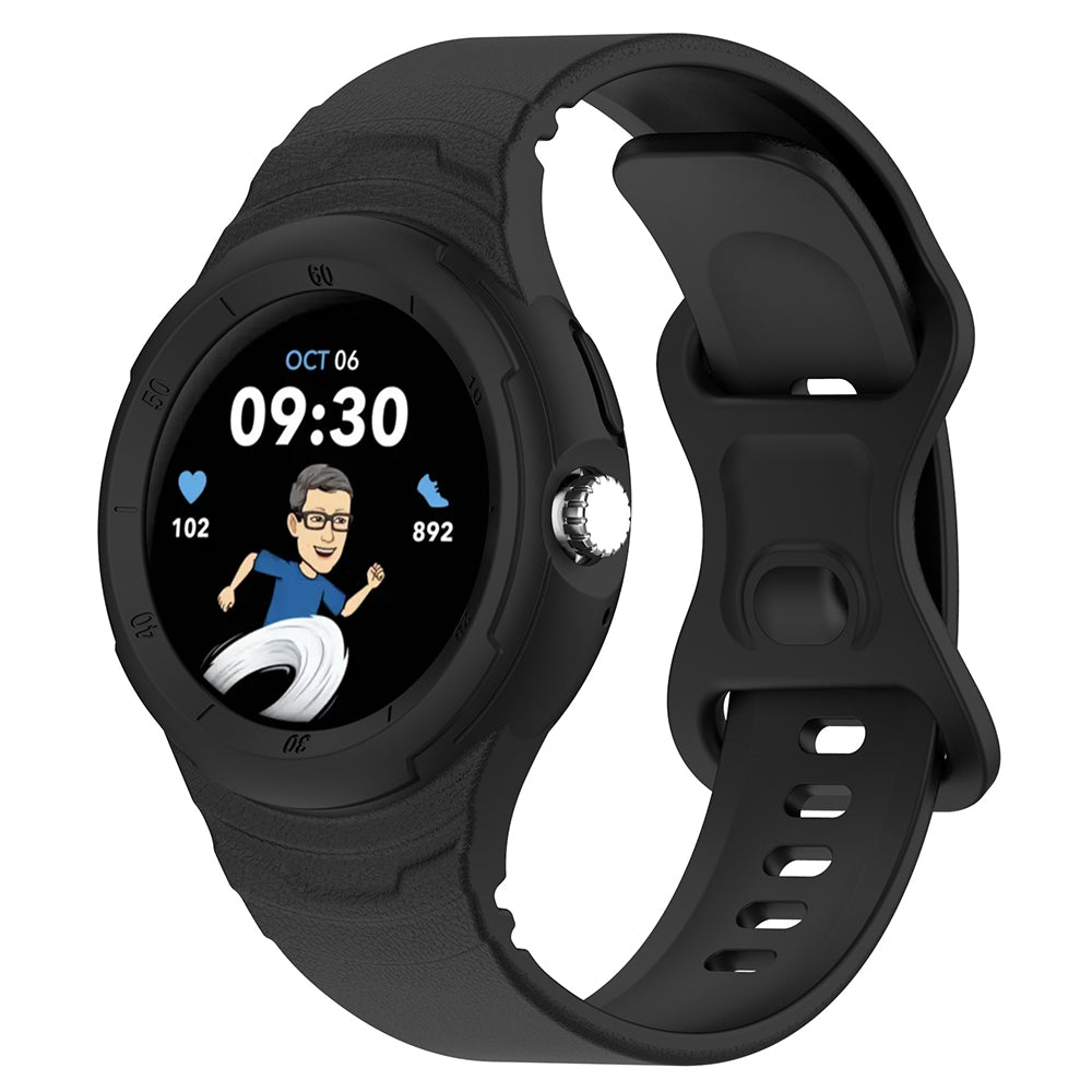 Techsuit W066 Strap for Google Pixel Watch 4 41mm / Watch 3 41mm / Watch 2 / Watch, Black