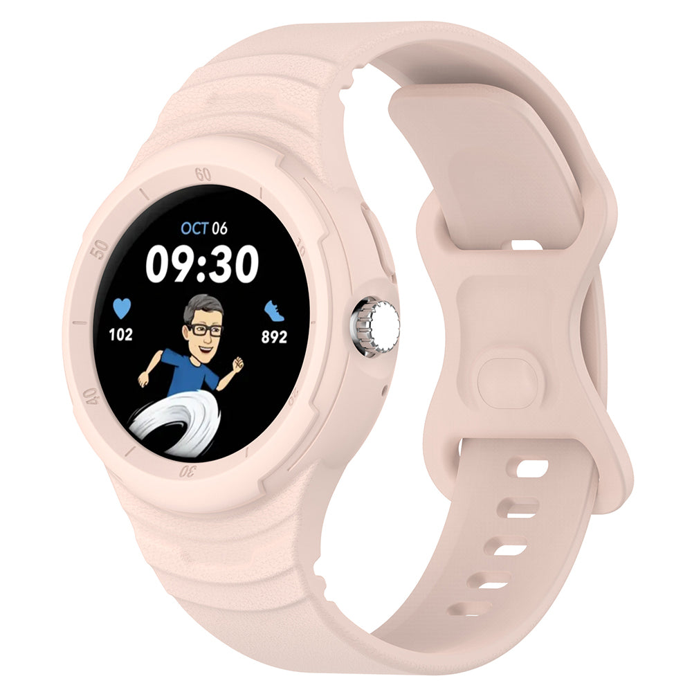 Techsuit W066 Strap for Google Pixel Watch 4 41mm / Watch 3 41mm / Watch 2 / Watch, Pink