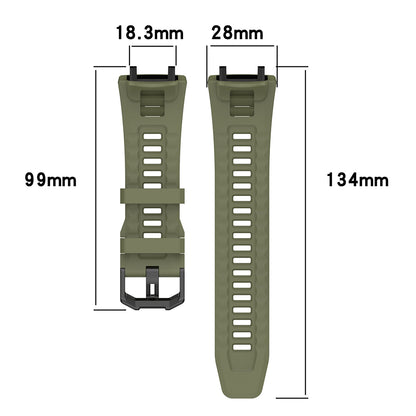 Λουράκι Techsuit W067 για Amazfit T-Rex 3, Πράσινο