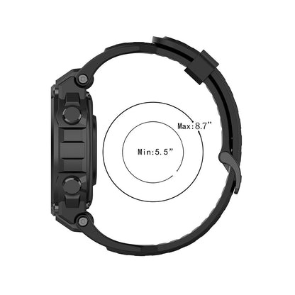 Techsuit W067 Strap for Amazfit T-Rex Pro / T-Rex, Navy Blue