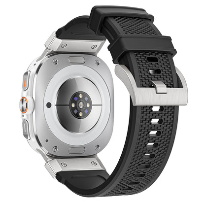 Λουράκι Techsuit W068 για Samsung Galaxy Watch Ultra Series, Ασημί Άσπρο