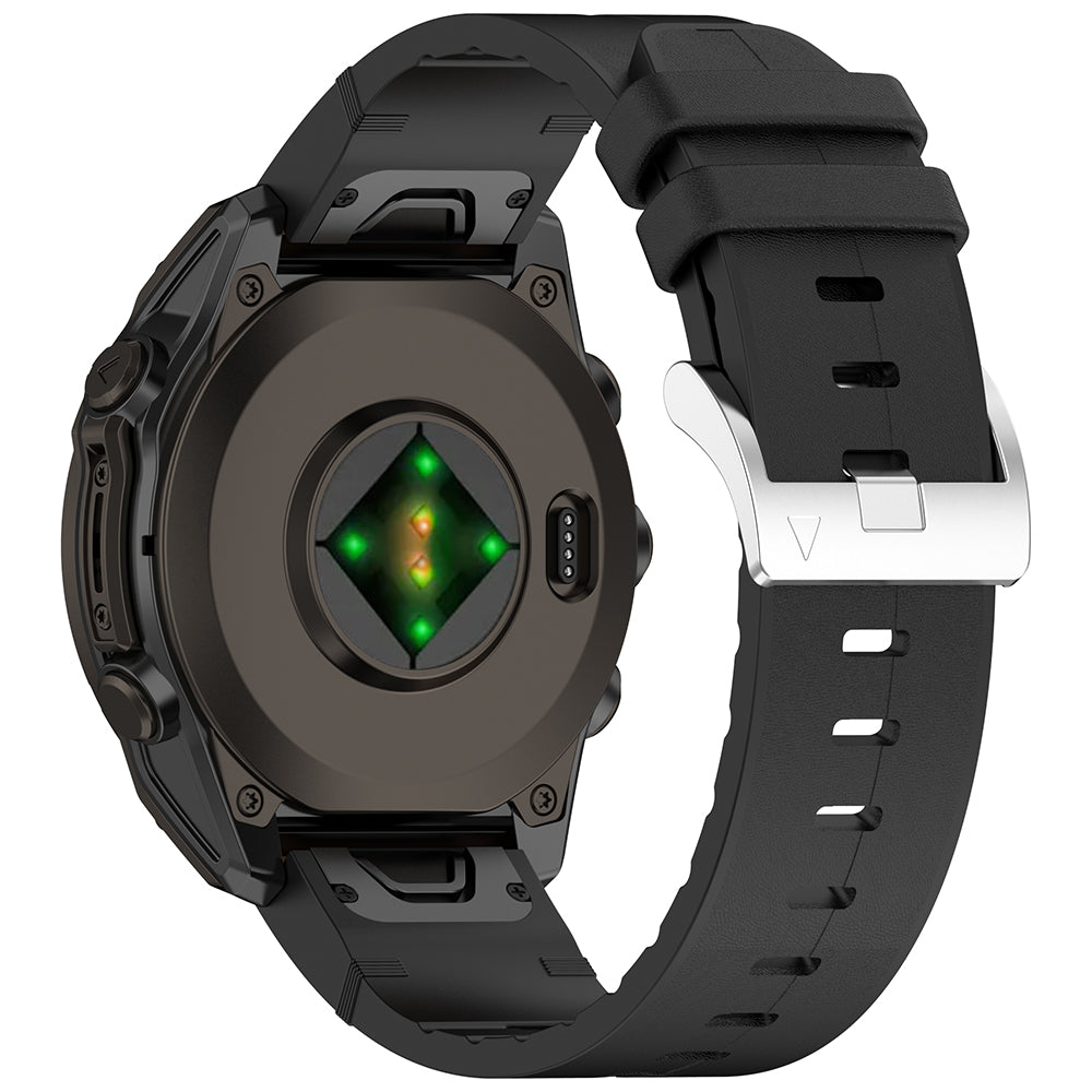 Techsuit W071 Strap for Garmin Instinct / Approach / Fenix Watch Series, 20mm, Black