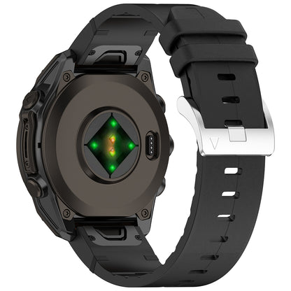 Techsuit W071 Strap for Garmin Watch Fenix Series, 26mm, Black
