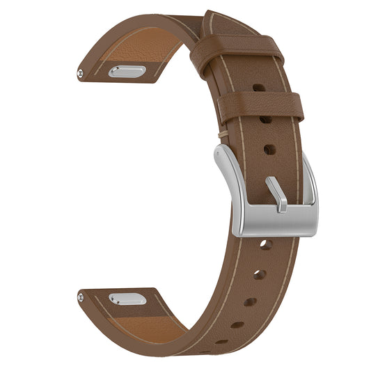 Techsuit W073 Strap for Huawei Watch / Garmin Watch Series, 18mm, Brown