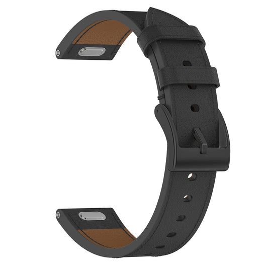 Techsuit W073 Strap for Huawei Watch / Garmin Watch Series, 18mm, Black