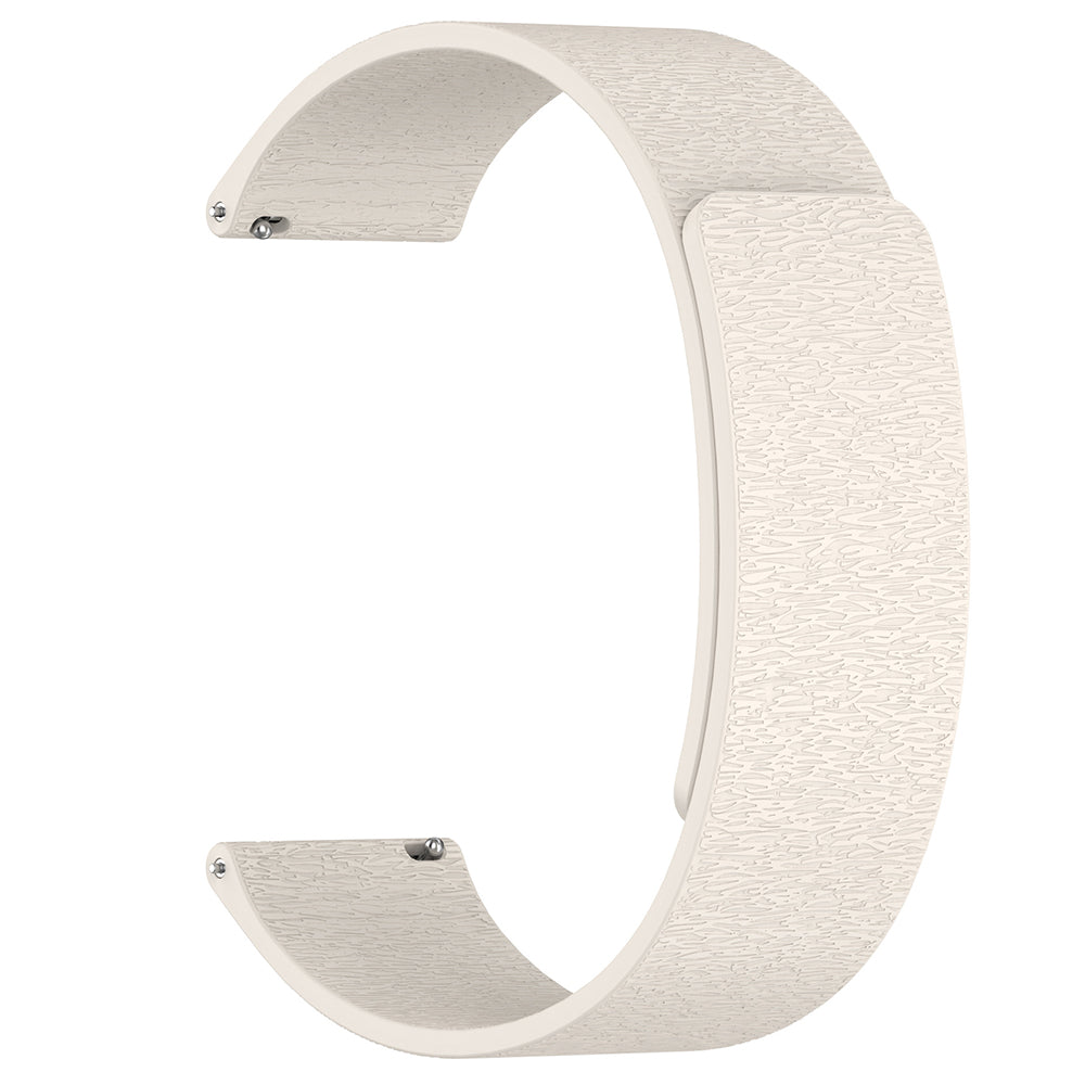 Techsuit W074 Strap for Huawei Watch / Garmin Watch Series, 18mm, Beige