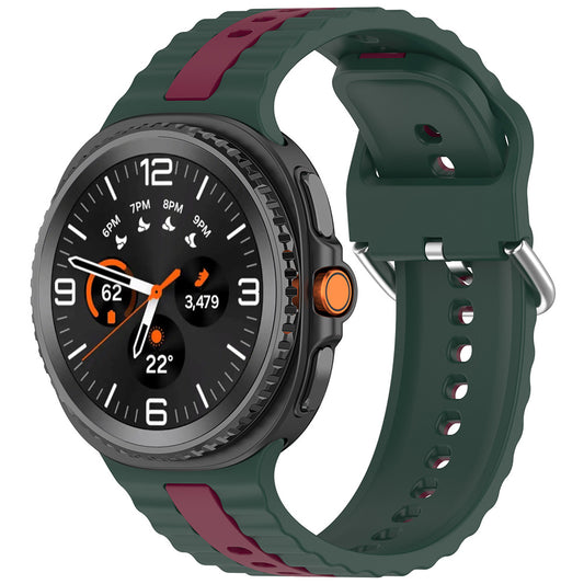 Techsuit W078 Strap for Samsung Galaxy Watch9 / Watch8 / Watch8 Classic Series, Dark Green